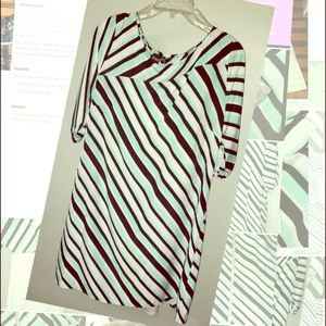 Cruel by Vanderbilt Striped XL Dress